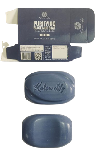 Kalon Lilys Purifying Black Mud Soap - Oudh [100 g]
